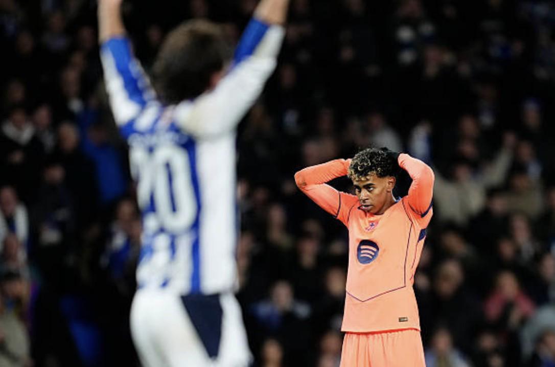 九游娱乐app-倒霉到家了，对阵皇社巴萨三个进球被吹、五次击中门框